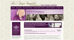 Desktop Screenshot of drfayesnyder.com